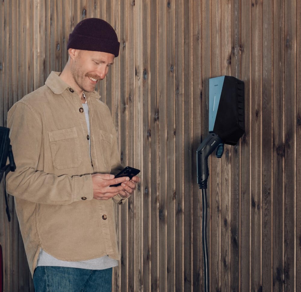 Lej ladeboks ladestander i dansk design.