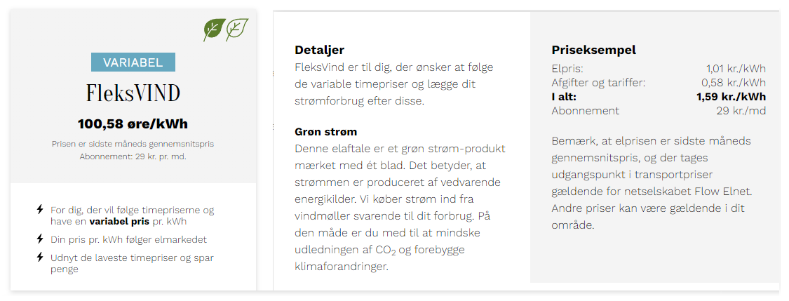 Elaftale via Nærvarme Danmark giver rabat på dit varmepumpeabonnement.