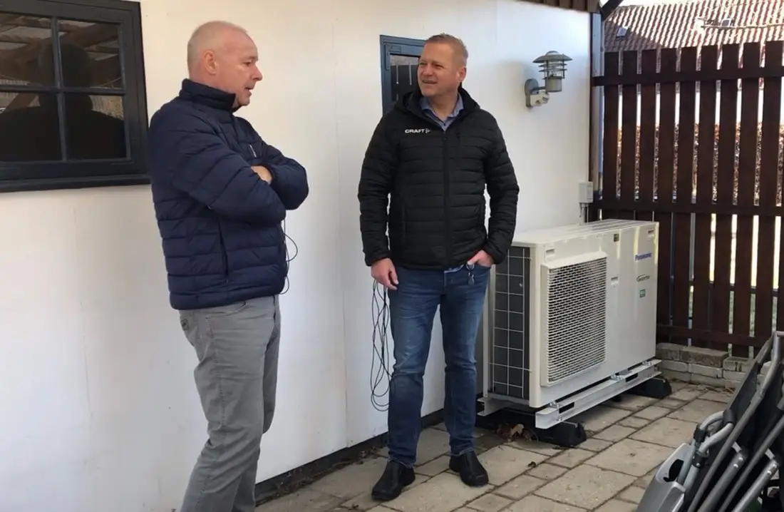 Luft til vand varmepumpe Rørvig