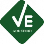 Nærvarme Danmark er VE-godkendt af Energistyrelsen. Endnu en garanti for høj kvalitet i installationen af varmepumpen.