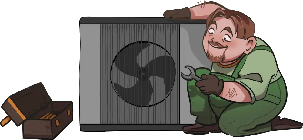 Vølund, DVI og Panasonic kan du leje hos Nærvarme Danmark. Varmepumpe på abonnement helt enkelt.