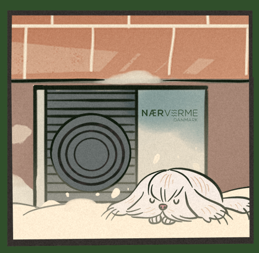 Nærvarme er varmepumpe på abonnement.