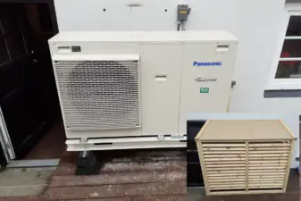 Panasonic varmepumpe inkl. skjuler