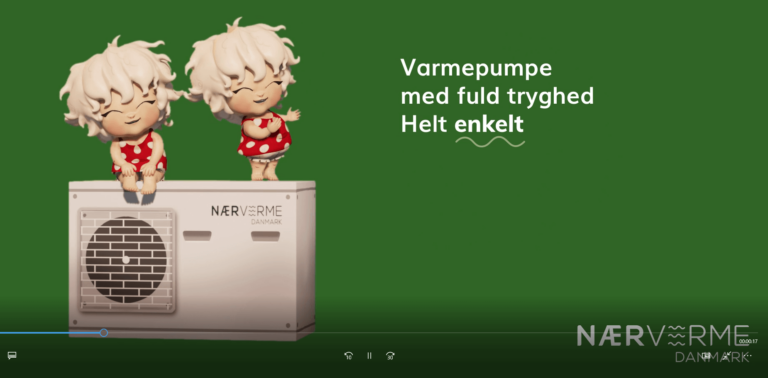 TV spot luft til vand varmepumpe på abonnement eller køb med service v2